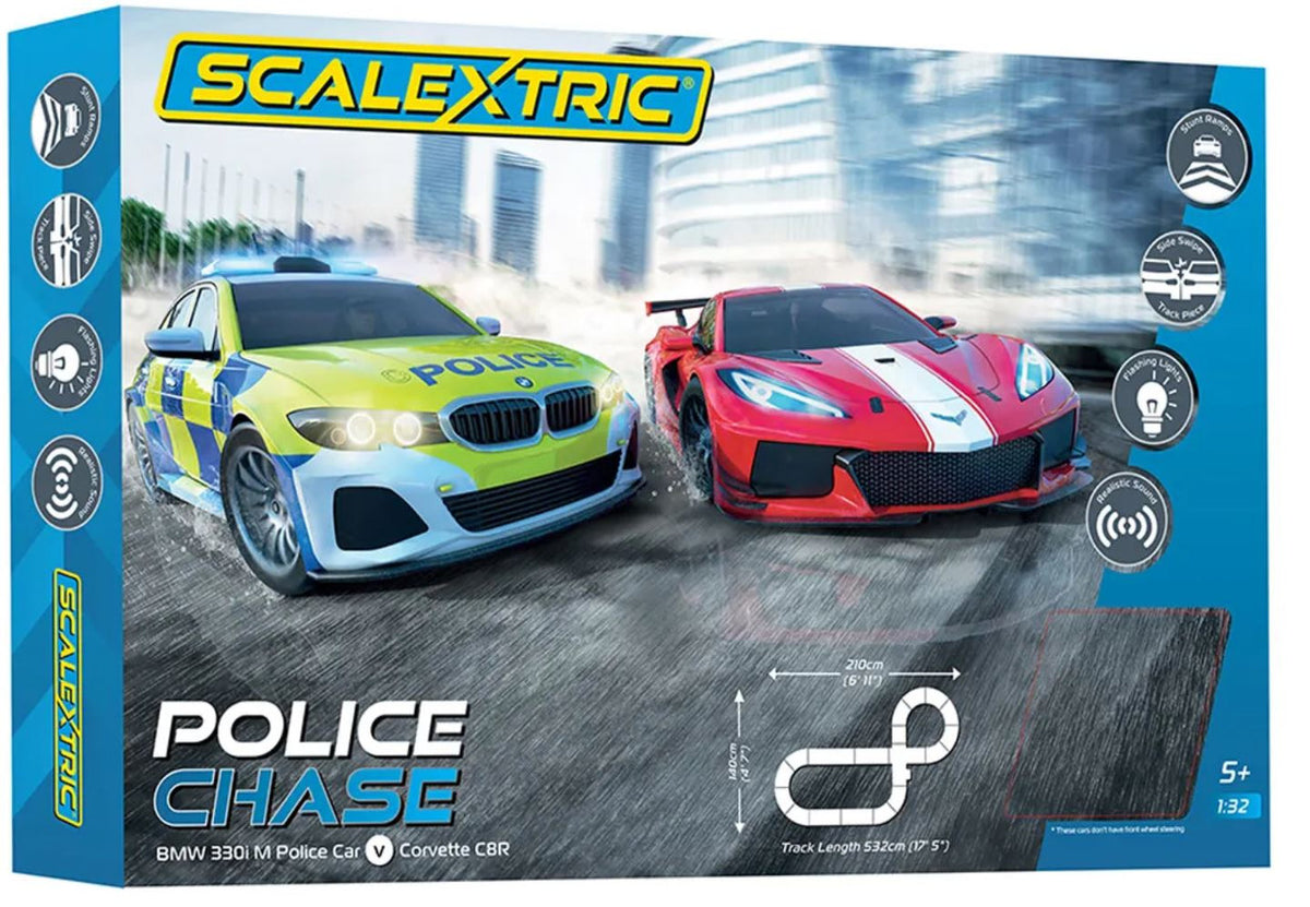 Micro scalextric 2025 police patrol