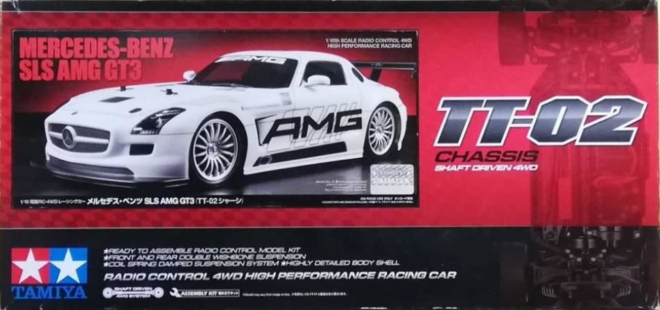 Tamiya tt02 cheap mercedes amg gt3