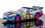 Scalextric C3838 GT Lightning Team GT Sunset (Anime Blue)