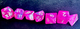 Pink Champagne - 7pc Polyheral Dice Set