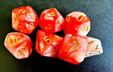 Rose Pearlescent - 7pc Polyheral Dice Set