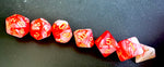 Rose Pearlescent - 7pc Polyheral Dice Set