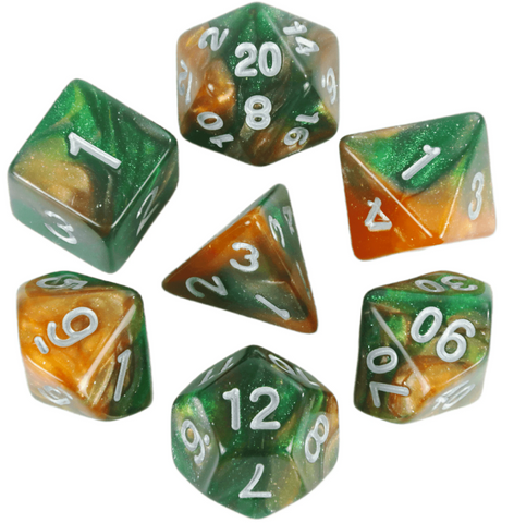 Bubble Nebula - 7pc Polyhedral Dice Set