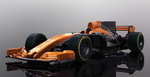 Scalextric C3956 McLaren Honda MCL32 Car - Alonso 2017