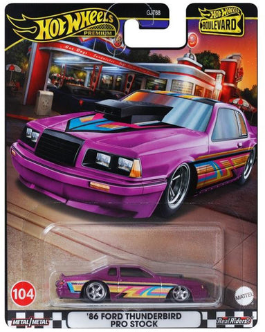 Hot Wheels Boulevard '86 Ford Thunderbird Pro Stock