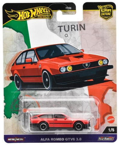 Hot Wheels Car Culture World Tour Alfa Romeo GTV6 3.0 (HRV80-9866)