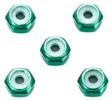 Tamiya Mini 4wd 95424 2mm Aluminum Lock Nut Green