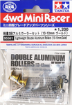 Tamiya Mini 4wd 95581 Lightweight Double Aluminum Rollers (13-12mm Gold)